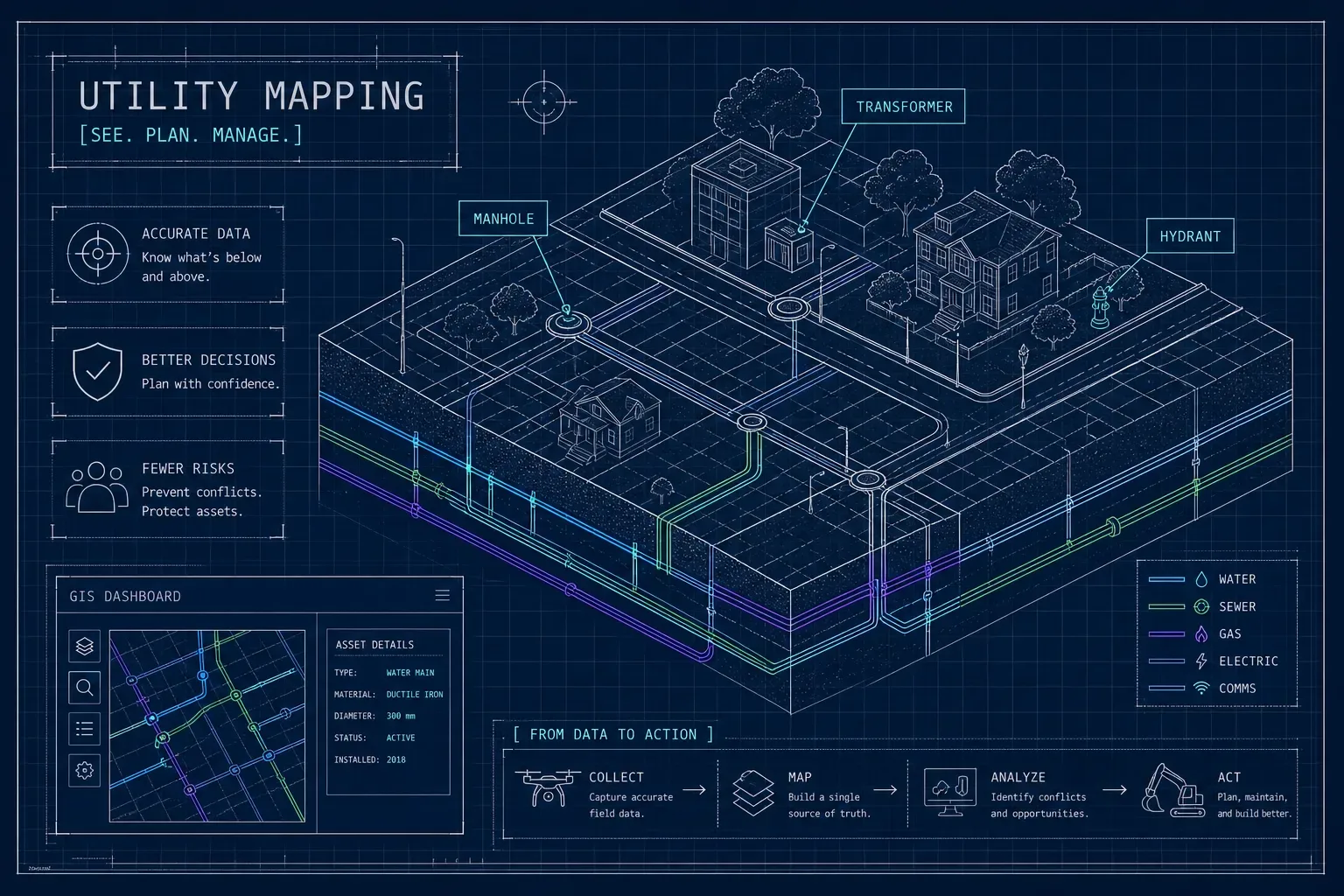 GIS for Utility Mapping: A Practical Guide for Infrastructure Teams